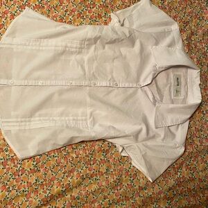 Hollister Women's White Blouse